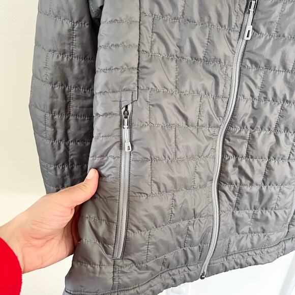 Patagonia Gray Nanopuff Zip Jacket Women's Small - Picture 5 of 7